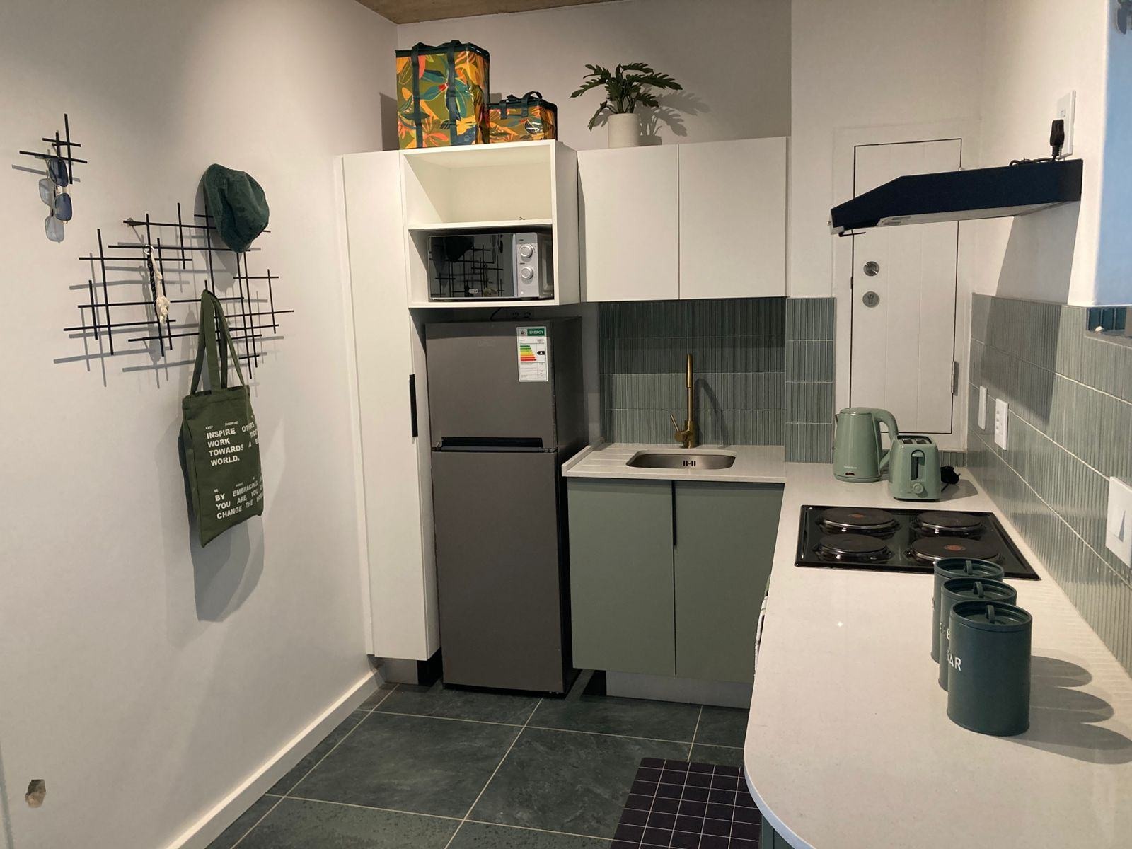 Private kitchenette at Main Road.