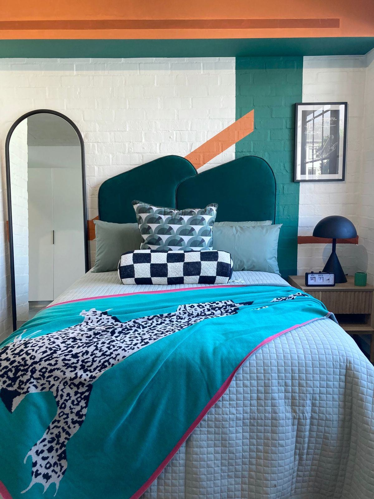 A bedroom at Verreweide.