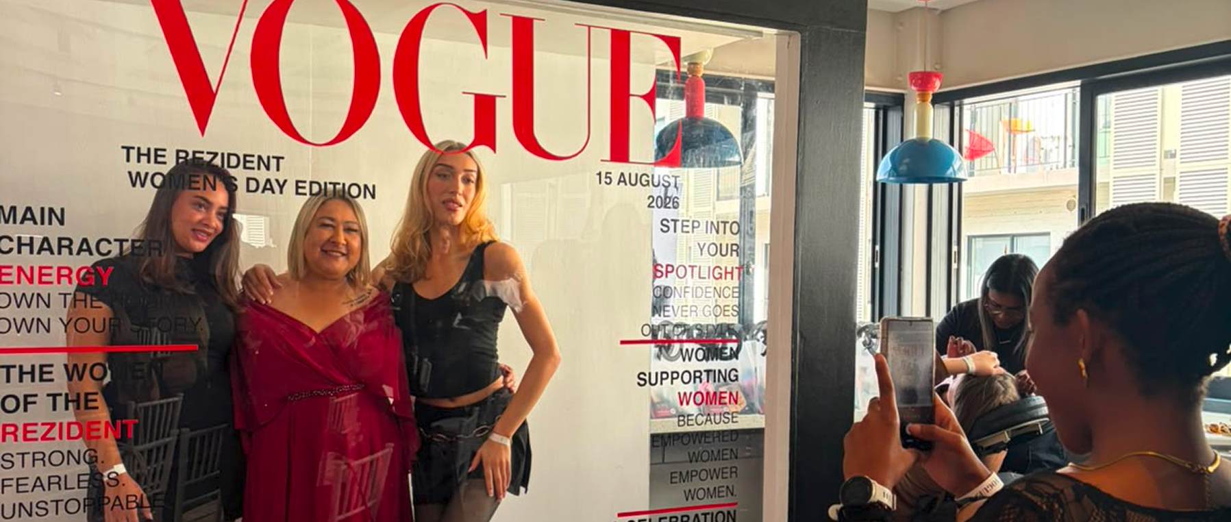 Girl Power, Glamour and Good Vibes: Women’s Day at The ReZident